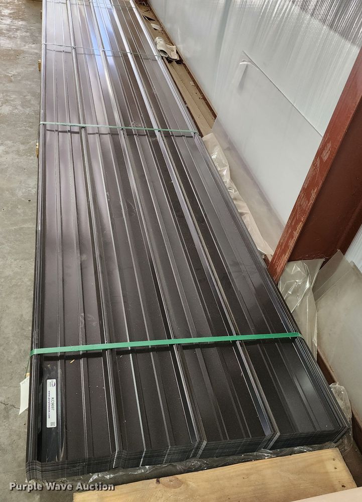 image for item KC9697 (170) sheets of Doerkson Metal Components metal siding/roofing
