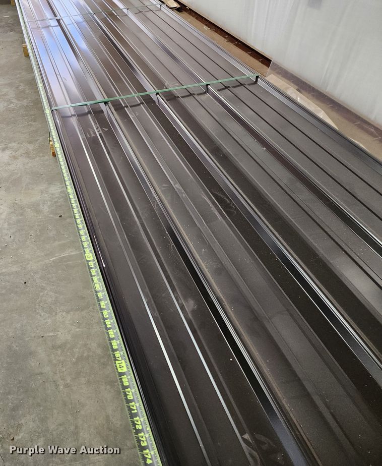 image for item KC9697 (170) sheets of Doerkson Metal Components metal siding/roofing