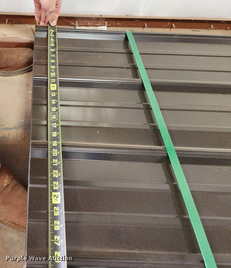 image for item KC9697 (170) sheets of Doerkson Metal Components metal siding/roofing