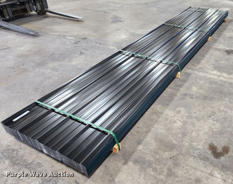 image for item KC9698 (170) sheets of Doerkson Metal Components metal siding/roofing