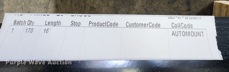 image for item KC9698 (170) sheets of Doerkson Metal Components metal siding/roofing