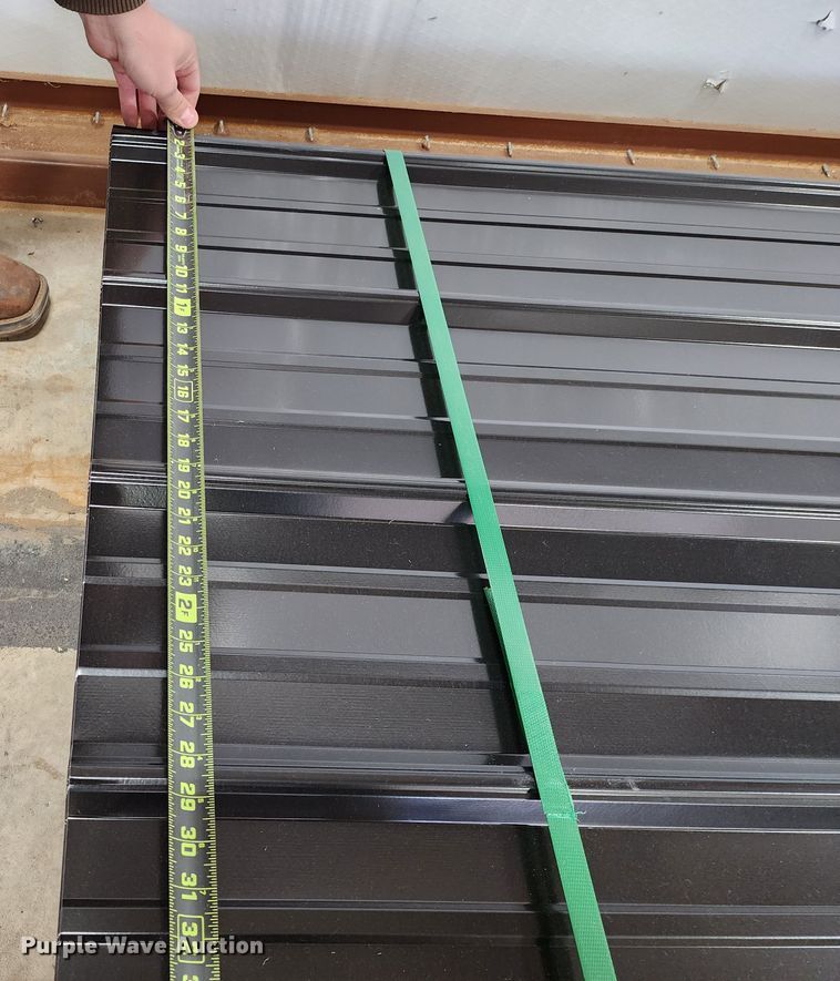 image for item KC9699 (170) sheets of Doerkson Metal Components metal siding/roofing