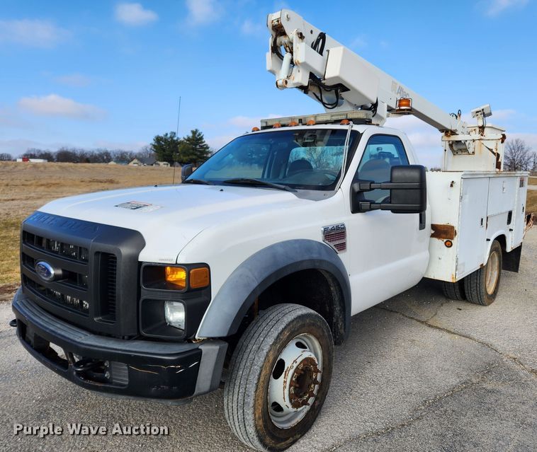 image for item KT9456 2008 Ford F450 Super Duty XL  bucket truck