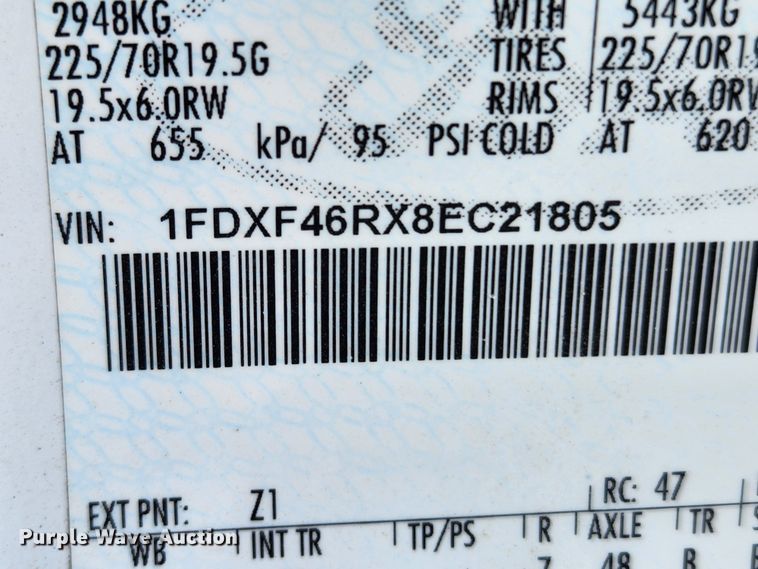 image for item KT9456 2008 Ford F450 Super Duty XL  bucket truck