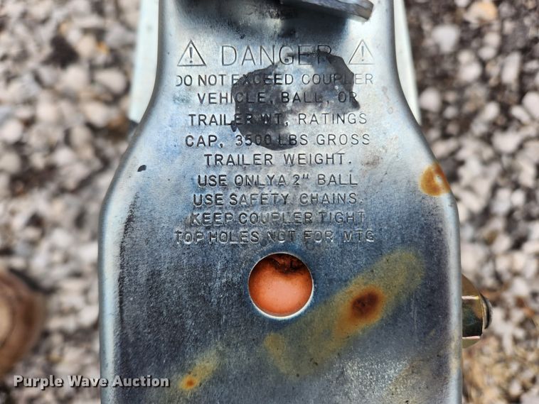 image for item KT9477 2007 Wanco WTSP arrow board trailer