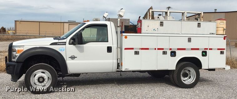 image for item LA9293 2012 Ford F550  utility / service truck