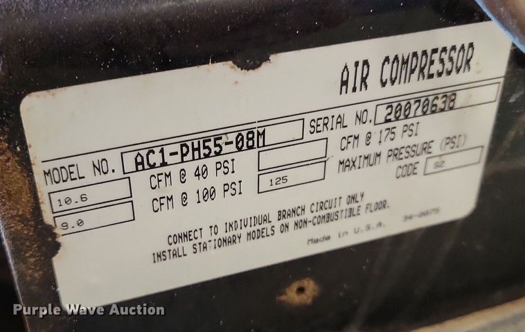image for item LG9427 (2) air compressors