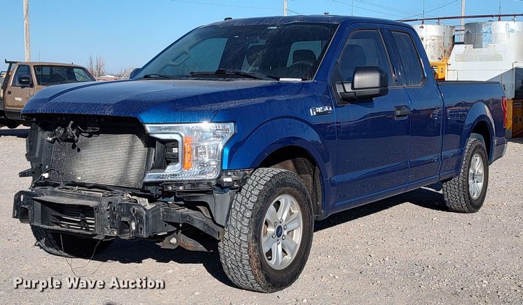 image for item LP9177 2018 Ford F150  SuperCab pickup truck