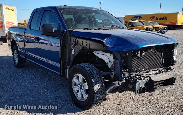 image for item LP9177 2018 Ford F150  SuperCab pickup truck