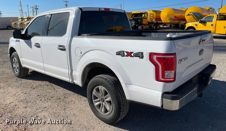 image for item LP9181 2016 Ford F150 XLT  SuperCrew pickup truck