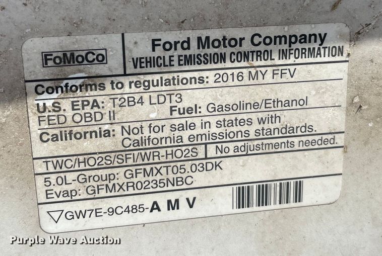 image for item LP9181 2016 Ford F150 XLT  SuperCrew pickup truck