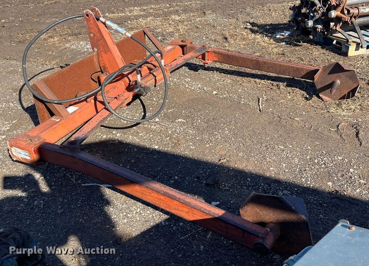 Skid steer bale grabber in Perry , KS Item LP9787 sold Purple Wave