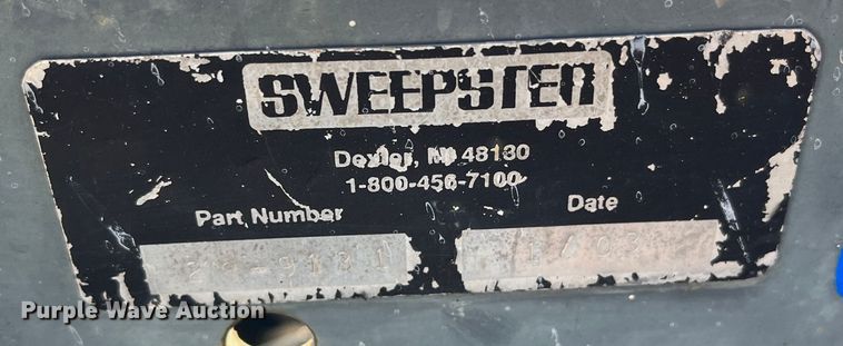 image for item LP9788 Sweepster Big Dawg  skid steer broom