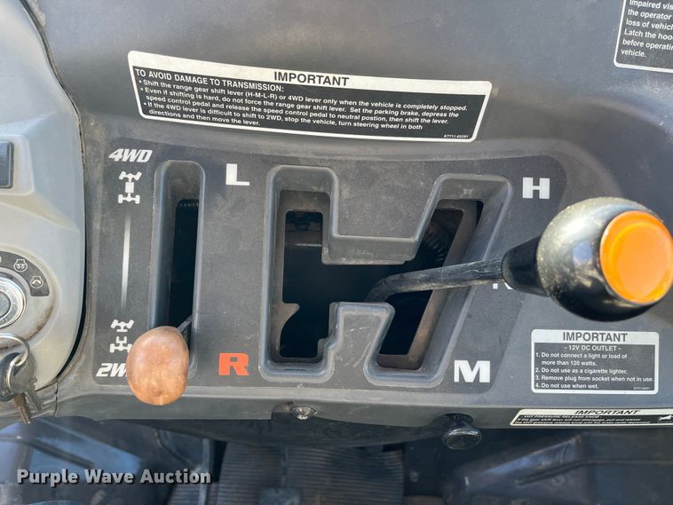 image for item LP9790 Kubota RTV1100  utility vehicle