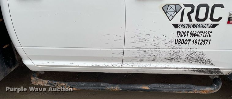 image for item MA9815 2012 Dodge Ram 5500HD  Crew Cab flatbed truck