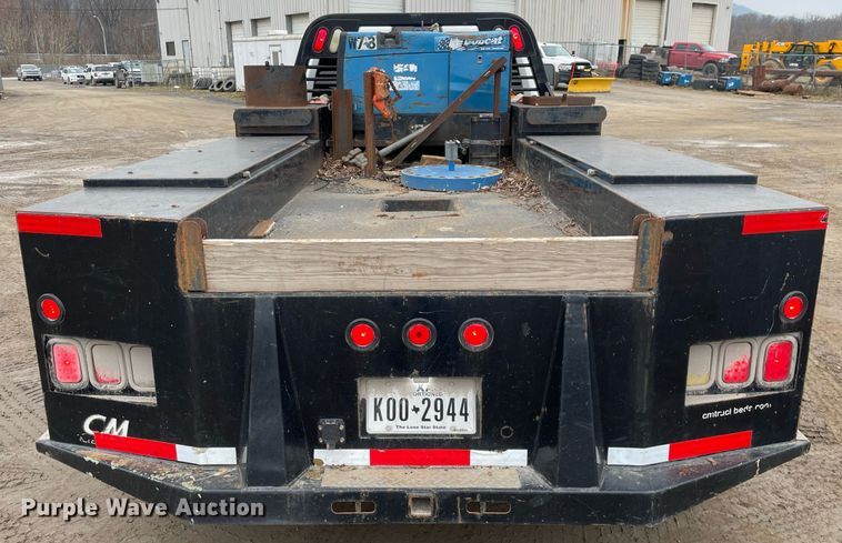 image for item MA9815 2012 Dodge Ram 5500HD  Crew Cab flatbed truck