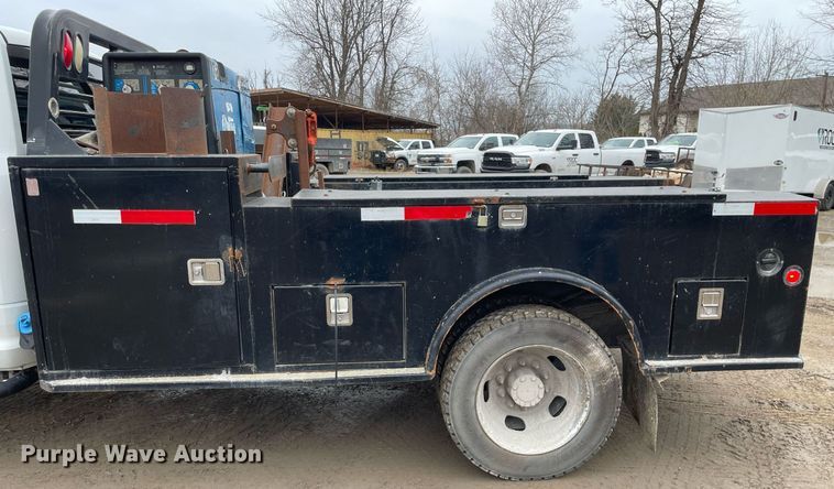 image for item MA9815 2012 Dodge Ram 5500HD  Crew Cab flatbed truck