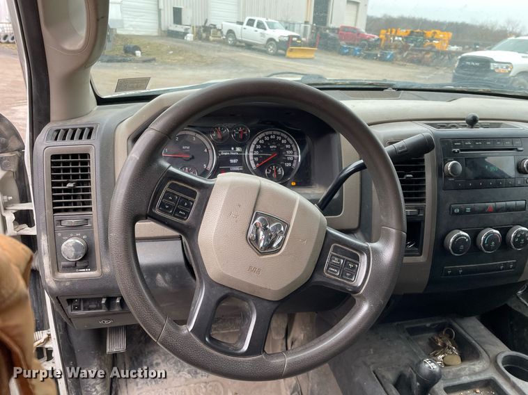 image for item MA9815 2012 Dodge Ram 5500HD  Crew Cab flatbed truck