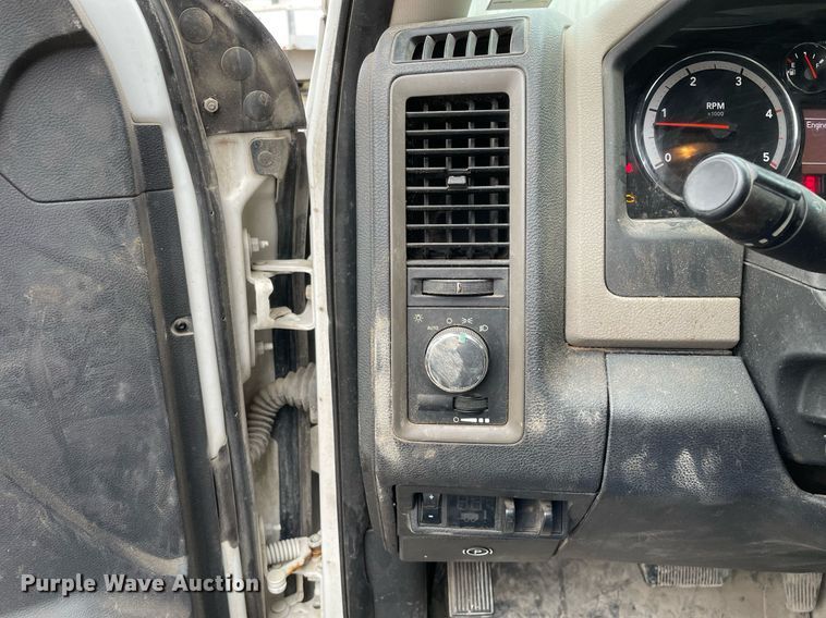 image for item MA9815 2012 Dodge Ram 5500HD  Crew Cab flatbed truck