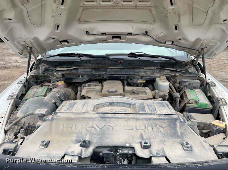 image for item MA9815 2012 Dodge Ram 5500HD  Crew Cab flatbed truck