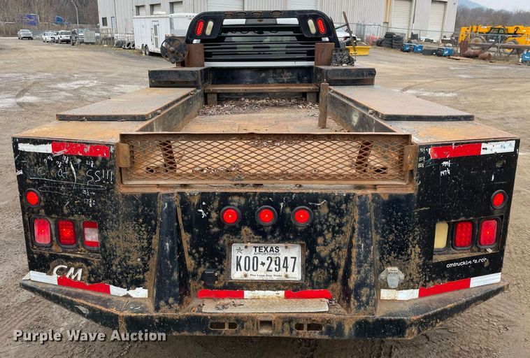 image for item MA9816 2012 Dodge Ram 5500HD  Crew Cab flatbed truck