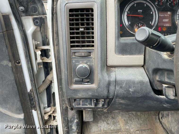 image for item MA9816 2012 Dodge Ram 5500HD  Crew Cab flatbed truck