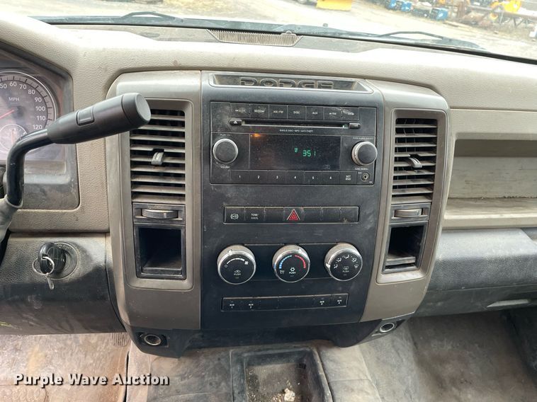 image for item MA9816 2012 Dodge Ram 5500HD  Crew Cab flatbed truck