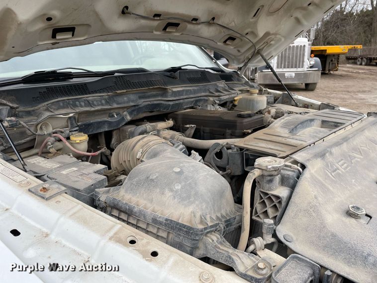 image for item MA9816 2012 Dodge Ram 5500HD  Crew Cab flatbed truck