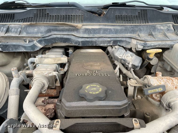 image for item MA9816 2012 Dodge Ram 5500HD  Crew Cab flatbed truck