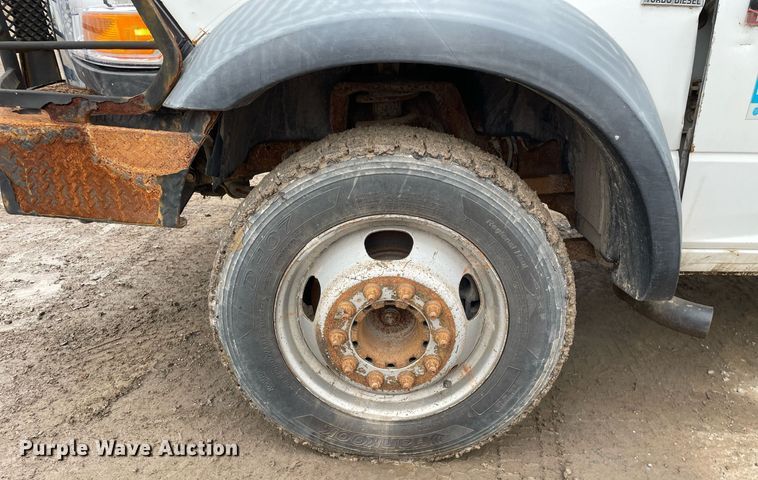 image for item MA9816 2012 Dodge Ram 5500HD  Crew Cab flatbed truck