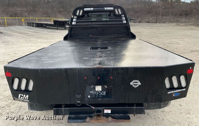 image for item MA9824 2015 Dodge Ram 5500  Crew Cab flatbed truck