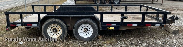 image for item MA9829 2013 Big Tex 14PI-16BK  utility trailer