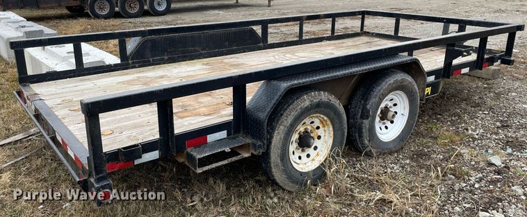 image for item MA9829 2013 Big Tex 14PI-16BK  utility trailer
