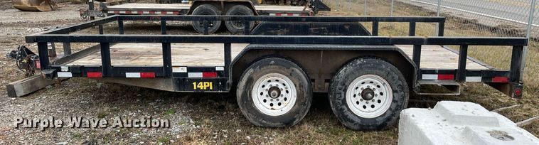 image for item MA9829 2013 Big Tex 14PI-16BK  utility trailer