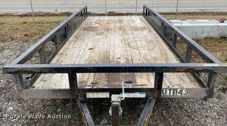 image for item MA9829 2013 Big Tex 14PI-16BK  utility trailer