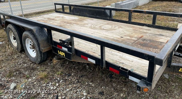 image for item MA9829 2013 Big Tex 14PI-16BK  utility trailer