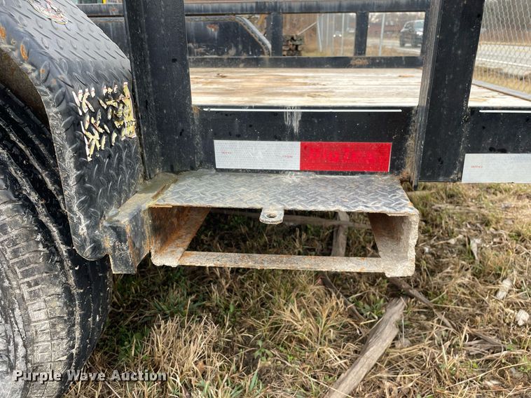 image for item MA9829 2013 Big Tex 14PI-16BK  utility trailer