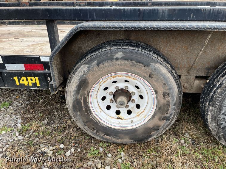 image for item MA9829 2013 Big Tex 14PI-16BK  utility trailer