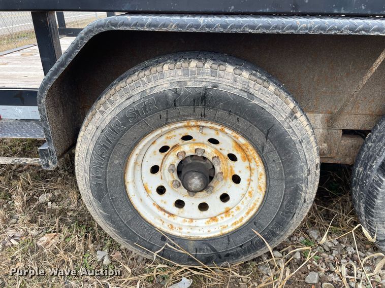 image for item MA9829 2013 Big Tex 14PI-16BK  utility trailer