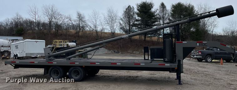 image for item MA9841 2014 Gooseneck  flare stack trailer