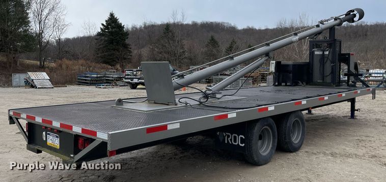 image for item MA9841 2014 Gooseneck  flare stack trailer