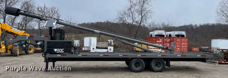 image for item MA9841 2014 Gooseneck  flare stack trailer