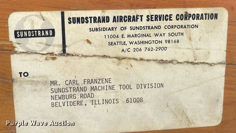 image for item MA9848 (8) Sunstrand boring bars