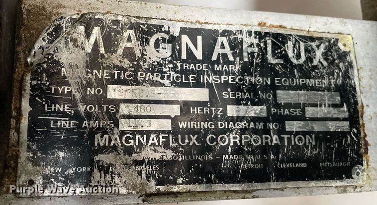 image for item MA9852 Magnaflux  magnetic particle inspection equipment