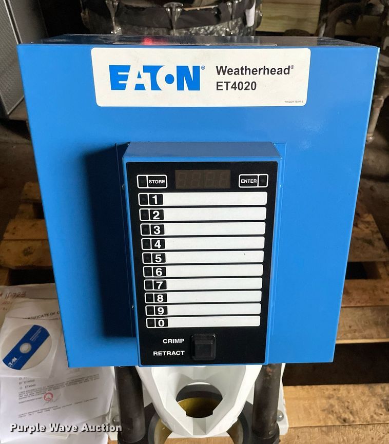 image for item MA9859 Eaton ET4020  hose crimping machine