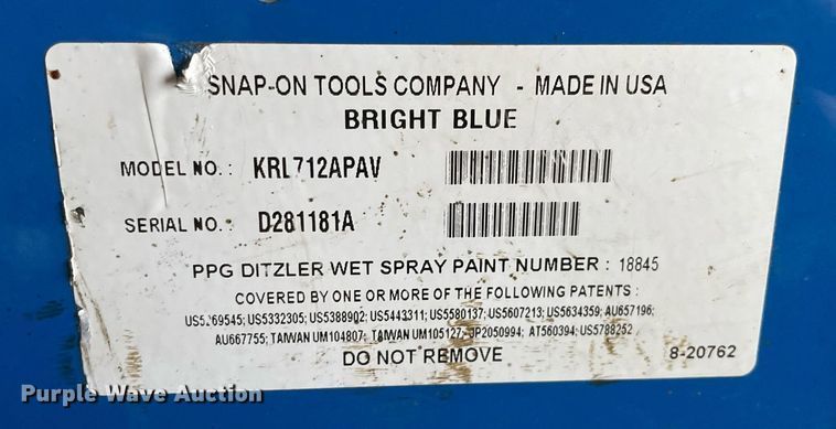 image for item MA9862 (3) Snap-on Muscle Car Series toolboxes