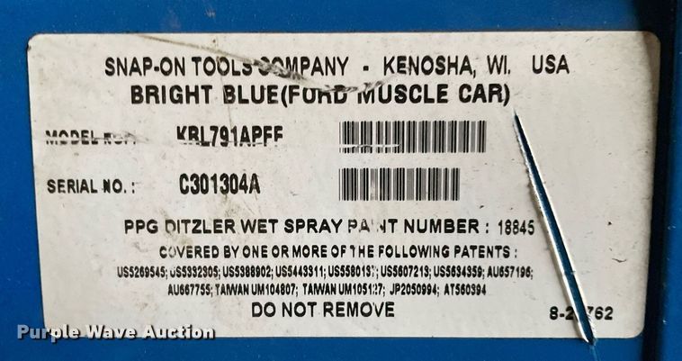 image for item MA9862 (3) Snap-on Muscle Car Series toolboxes