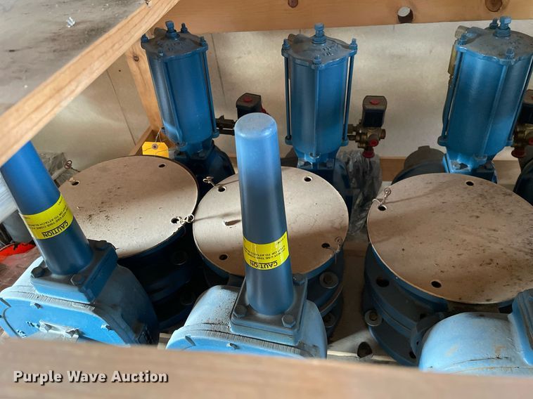 image for item MA9865 (5) Stonel 6" butterfly valves