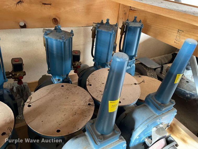 image for item MA9865 (5) Stonel 6" butterfly valves