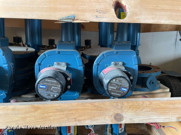 image for item MA9865 (5) Stonel 6" butterfly valves